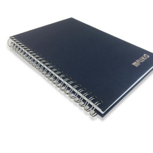 A5 SIZE KRAFT HARDCOVER SPIRAL 4PCS(SQUARE GRID) - Picture 5 of 5